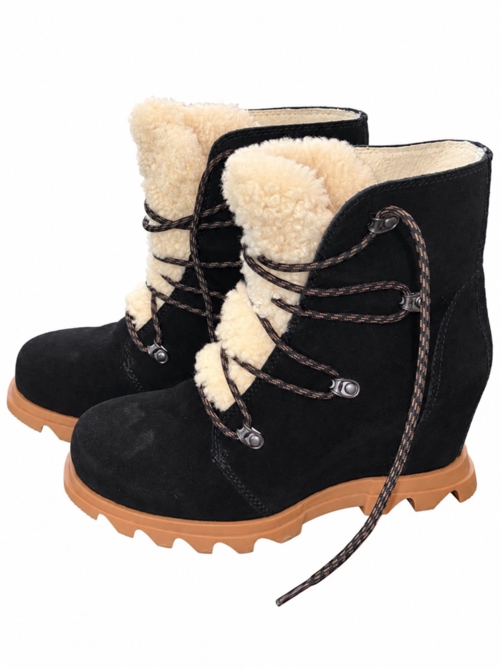Joan of Arctic Wedge III Lace Cozy Boot - Picture 2 of 5